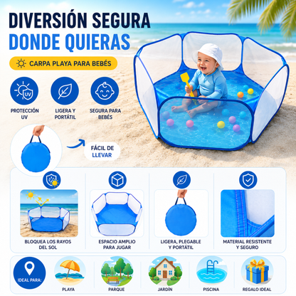 Carpa para bebes portable